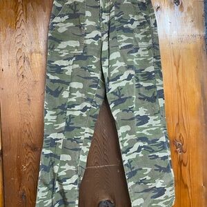 Pistola Denim Camouflage Cargo Pants
